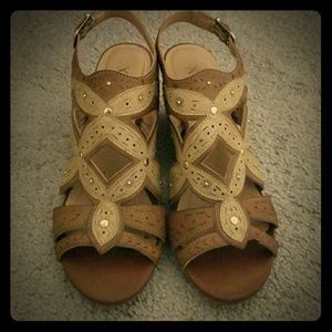 Cute wedge sandals